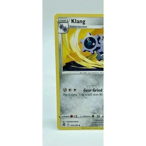 Klang 124/195 Silver Tempest Uncommon Non Holo Pokemon TCG Mint Unplayed - Picture 2 of 6